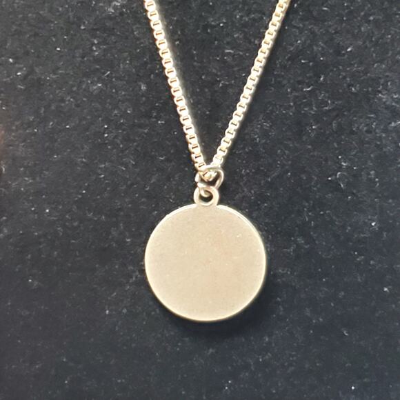 Saint Anthony Holding Baby Jesus Charm Necklace Religious Religion Spiritual 24" - Picture 3 of 4